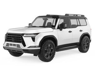 Automotive Car Engine Isolated