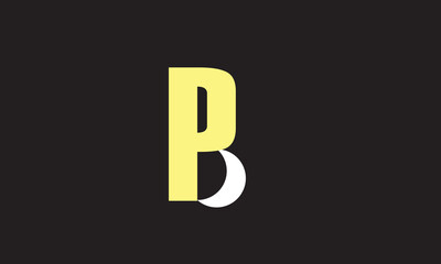 PB Initial letter logo design
