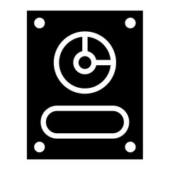 Computer hard drive icon 