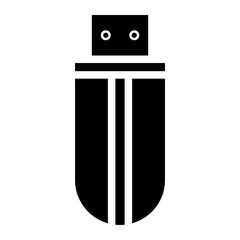 Usb Flashdisk. External Memory icon. Simple and isolated style