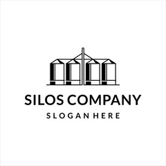Silos company logo with elegant style design © Dedy Andreas