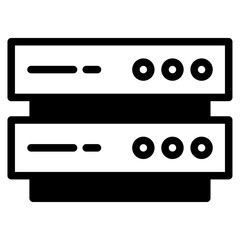 Server storage database icon