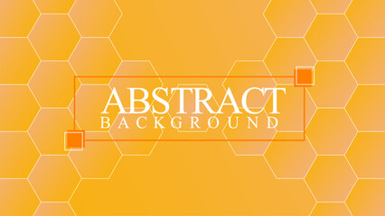 Vector orange honey abstract background illustration design - obrazy, fototapety, plakaty