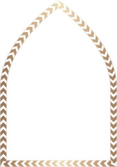 Three-Pointed Arch window door Architectural Arch rectangular frame Arrows symbol Luxury golden frame Gold frame ornamental borders decorative decor picture frame 
