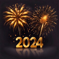 Celebrations new year 2024,Ai 