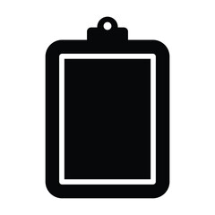 Stationery, stationary, clipboard icon