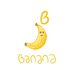 illustration of banana peel