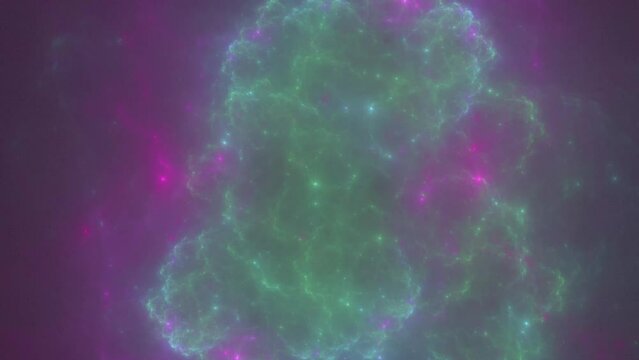 Neuronal Network Nebula animation 4K