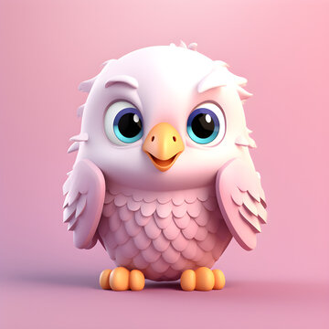 owl in cartoon