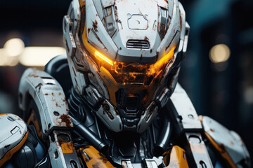 Humanoid robot fast working concept