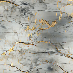 Seamless Abstract Cracked Wood Texture Background