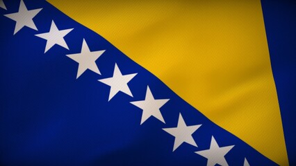 Bosnia and Herzegovina Waves of Freedom: National Flag Showcase