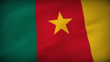 Cameroon Flag Reflections: A Symbolic Portrait