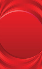 Abstract Colorful Circle Background Design with Empty Space