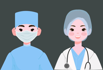 Doctor or Surgeon Illustration