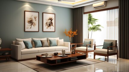 Interior Designer Decorating and Furnishing Living Spaces
