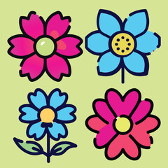 FLOWER ICONS