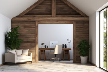 Fototapeta premium Modern Office Illustration