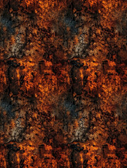 Grunge burned background seamless pattern