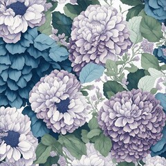 beautiful and delicate pattern of flower.