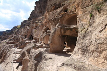 Vardzia - a cave monastery site in Georgia