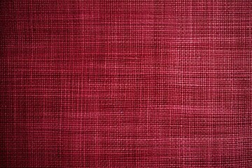 Fototapeta premium Red Linen Elegance, a Refined Fabric Texture Background Showcasing the Natural Beauty and Timeless Sophistication of Fine Linen