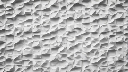 Fototapeta premium Generative AI 3D white colored wall design, wall texture background, wallpaper, tiles, text background, Graphic template