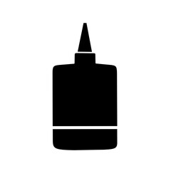 glue bottle icon vector with simple design.glue icon