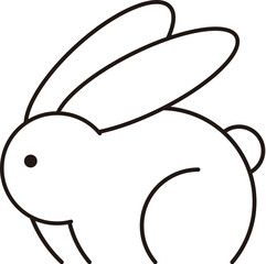 かわいいうさぎちゃん　cute rabbit