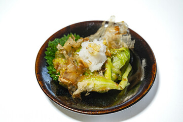 和食　茄子のレンチン蒸し