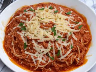 spaghetti with meatballs, meal, dish, cuisine, dinner, 