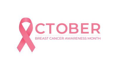 Breast cancer awareness month, October breast cancer awareness ribbon, Breast cancer ribbon, breast cancer day ribbon, pink ribbon.