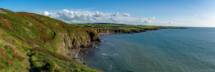 Fototapeta premium Views around church bay, anglesey