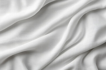 Vintage white fabric texture and seamless background captured in panorama 