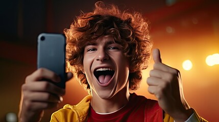 Spanish students celebrate victory and good news online Receive notifications and messages