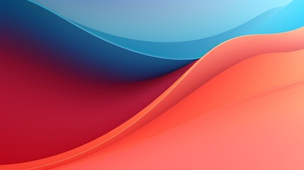 Abstract minimal 3D colorful graphic design background. Neutral, Vibrant, Sleek Minimalist Modern Backgrounds for graphics poster web page PPT, Diverse Design Projects, Including Gradients - obrazy, fototapety, plakaty