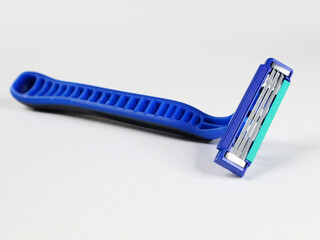 Three-blade Beard Shaver tool on white background