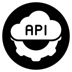 api glyph icon