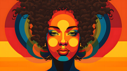 Empoderamento e Igualdade: Celebrando o Dia da Consciência Negra, AI Generativa - obrazy, fototapety, plakaty