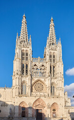 Fototapeta na wymiar Catedral de la ciudad de Burgos, España