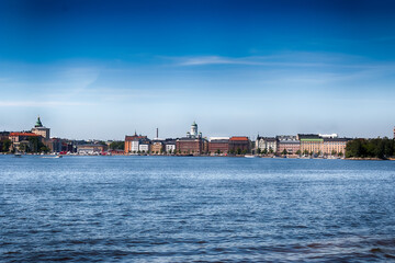 Naklejka premium Summer in Helsinki