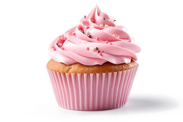 cupcake isolated on a white background