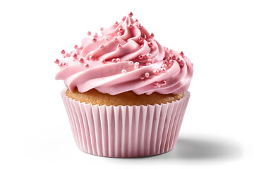 cupcake isolated on a white background