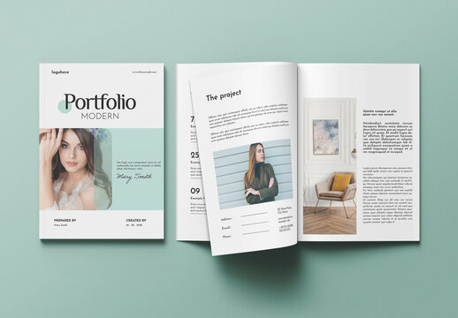 Modern Portfolio Layout Template