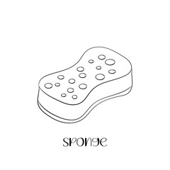 illustration of a sponge