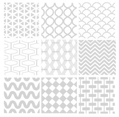 Seamless textile pattern with decorative flowers  