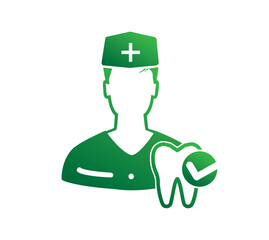 Doctor Icon Vector Concept Design