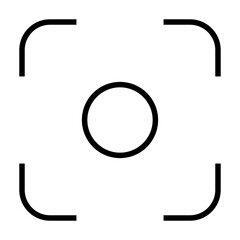 Fototapeta premium VECTOR LIGHT ICON STROKE VERSION