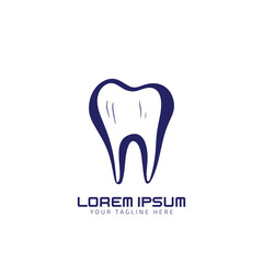 Dental Vector graphic icon template for dental clinic. dentist treatment and health and mouth. Illustration for your business. Logo
