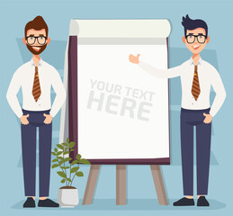 Businessman Vector Concept Design